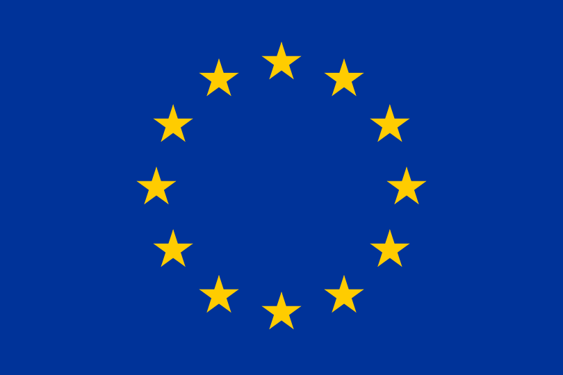 Logo dell'Unione Europea: supporto alle imprese nella transizione digitale